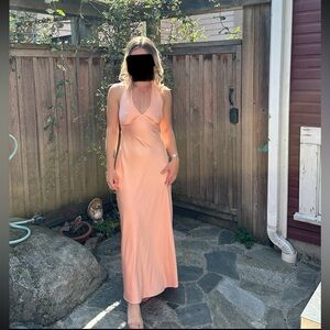 Peppermayo Peach Maxi Dress